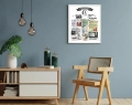 Plakat urodzinowy na 60 urodziny – personalizowany prezent na sześćdziesiątkę