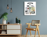 Plakat urodzinowy na 60 urodziny – personalizowany prezent na sześćdziesiątkę
