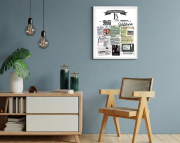 Plakat urodzinowy na 18 urodziny – personalizowany prezent na osiemnastkę