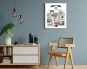Plakat urodzinowy na 40 urodziny – personalizowany prezent na czterdziestkę