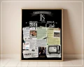 Plakat urodzinowy na 18-ste urodziny - rocznik 2008 - pomysł na prezent urodzinowy na 18-stkę